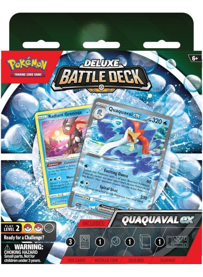 Pokémon TCG: Meowscarada/Quaquaval ex Deluxe Battle Deck