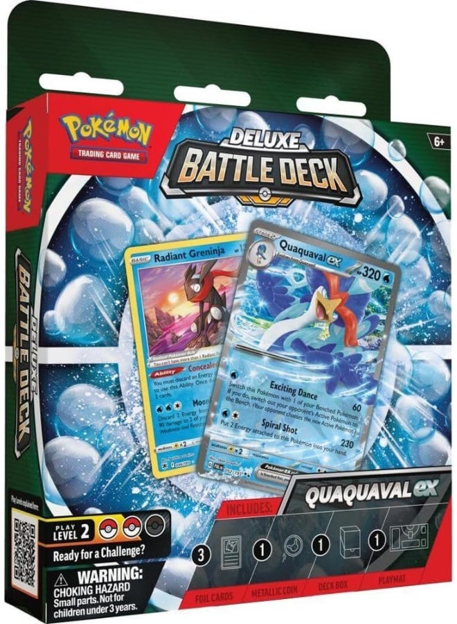 Pokémon TCG: Meowscarada/Quaquaval ex Deluxe Battle Deck