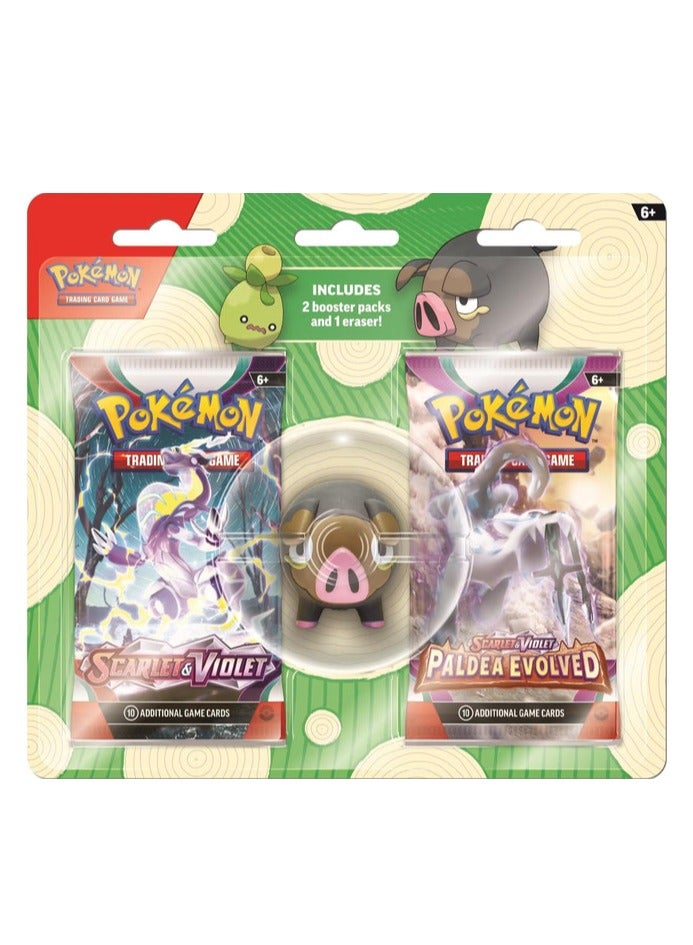 Pokemon: Back to School Eraser Blister - 1 Piece Only, Assorted/Style May Vary