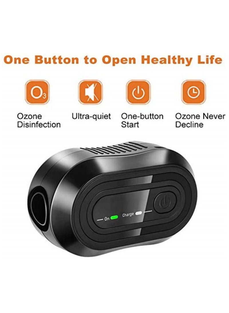 CPAP Cleaner Disinfector, Ozone Cleaner Air Disinfection Machine Ventilation Disinfector Sterilizer for Clean Air CPAP Machine Mask Hose Pipe Tube Accessories