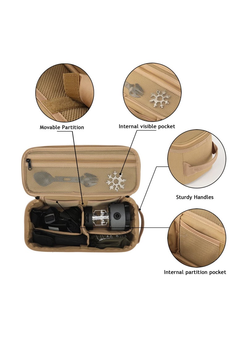 Molle Pouches, Tactical Camping Storage Bag, Camping Storage Bag with Handles, Portable High Capacity Tactical Pouch for Camping Hiking Travel  Camping, Trunk Organizer