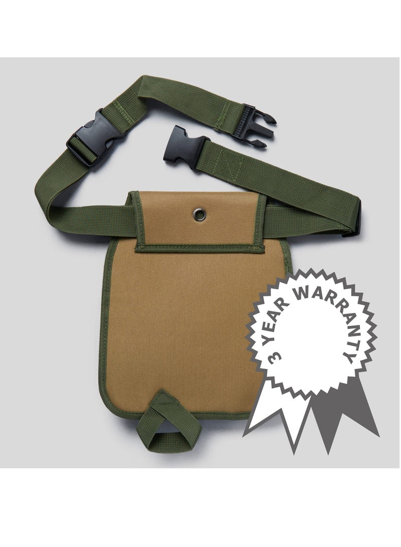 6 POCKET Tool Pouch Gardening Tools Belt Bag Portable Electrician's Tool Bag Adjustable Waist Tool Belt Pouch Single Side Tool Belt Pouch Canvas Construction for Carpenters Gardeners