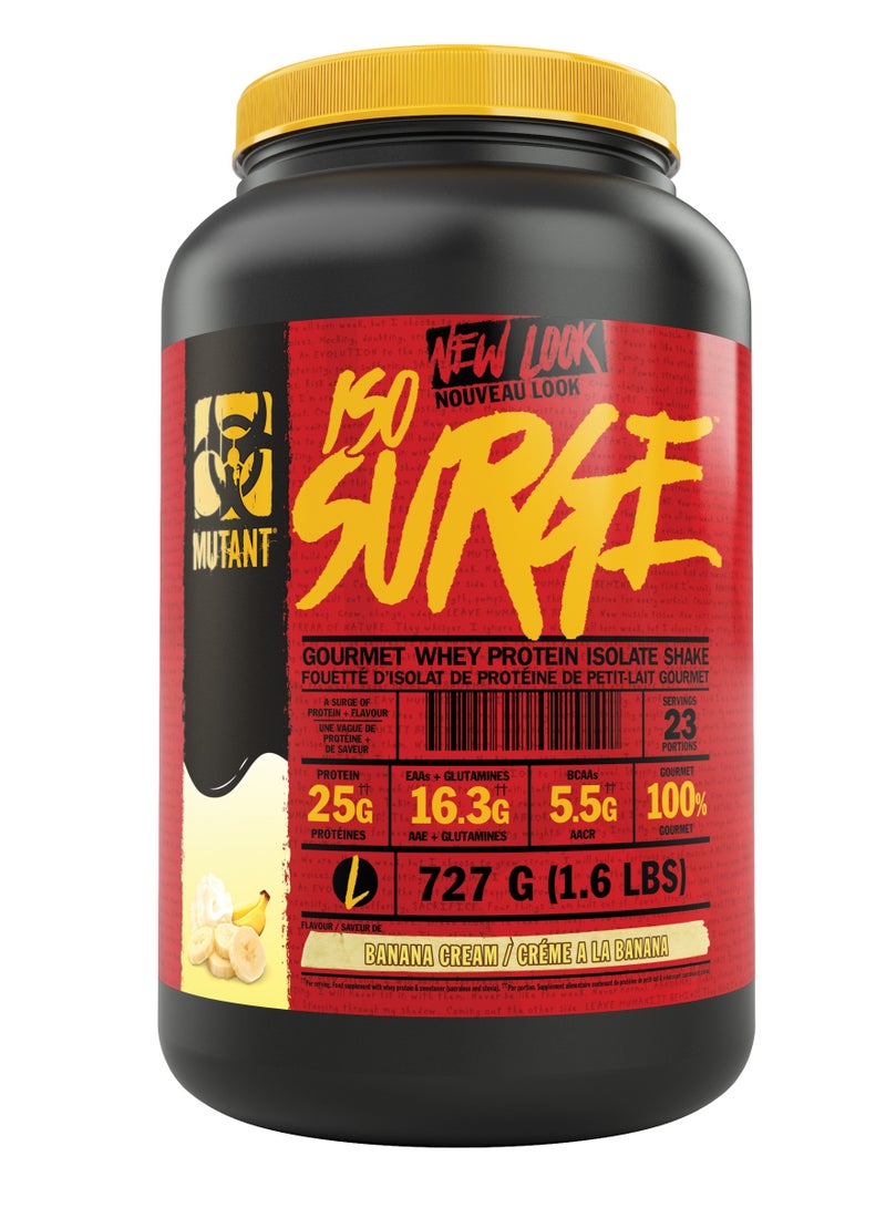 ISO Surge 727g (1.6lbs) - Banana Cream