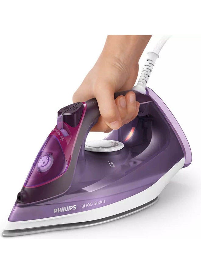 3000 Series Steam Iron 300 ml 2600 W DST3041/36 Purple