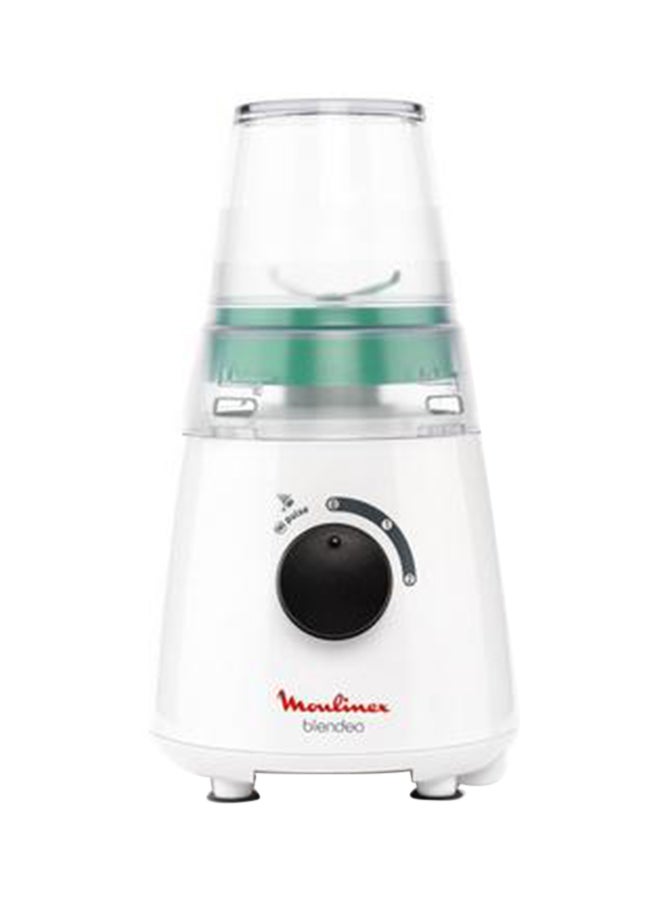 Blendeo Kitchen Blender, Large capacity, 2 accessories Grinder and Grater, Convenient 1.5 L 400 W LM2A3127 White