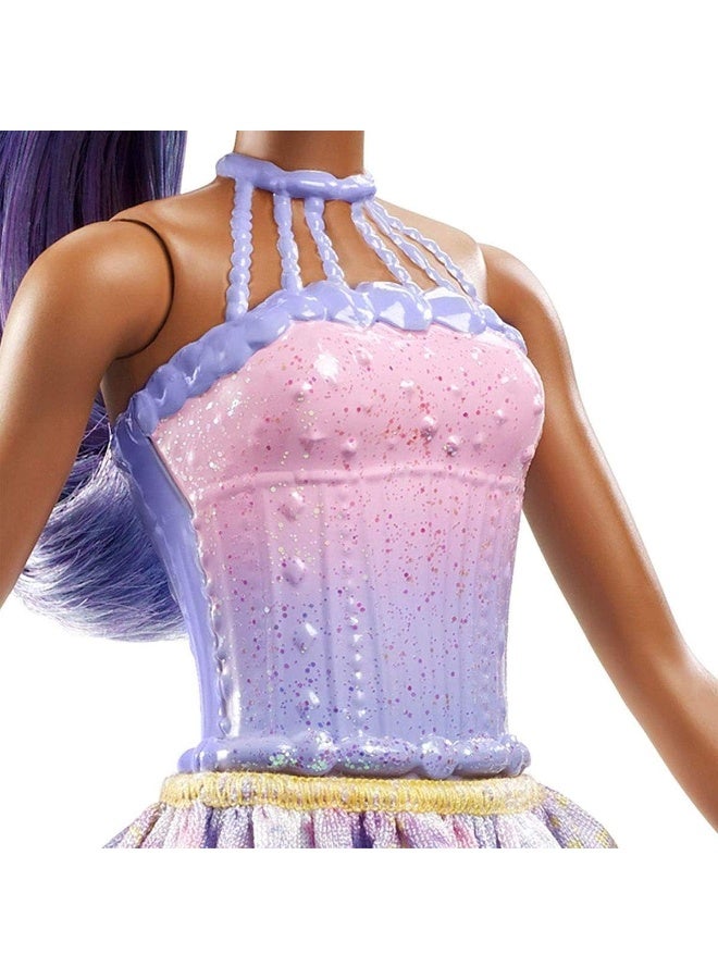 Barbie Dreamtopia FXT02 Doll with Jewelry, Hair and Wings Pink