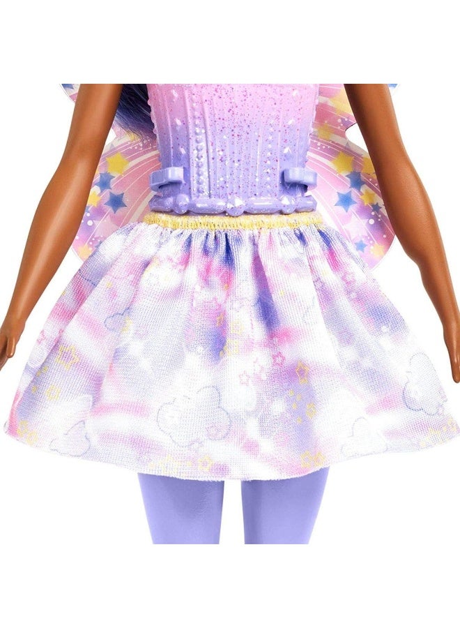 Barbie Dreamtopia FXT02 Doll with Jewelry, Hair and Wings Pink