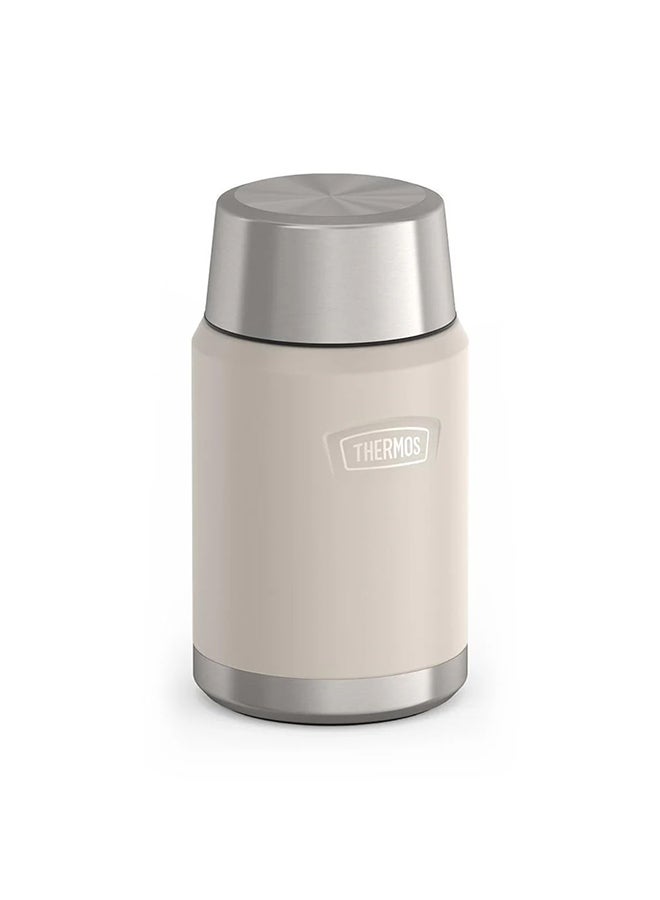 Thermos Icon Stainless Steel Vacuum Insulated Sandstone Jar 710Ml, Is3012Sn, Soup Jar, Food Storage Container, Thermal Flask For Travel, Food Jar, Lunch Box