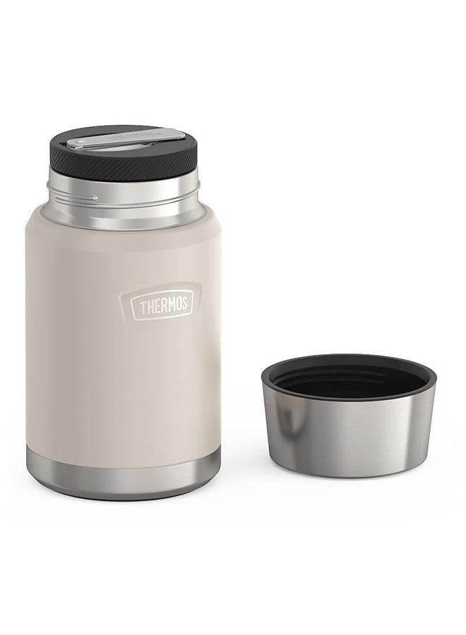 Thermos Icon Stainless Steel Vacuum Insulated Sandstone Jar 710Ml, Is3012Sn, Soup Jar, Food Storage Container, Thermal Flask For Travel, Food Jar, Lunch Box