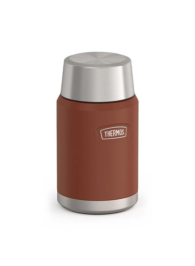 Thermos Icon Stainless Steel Vacuum Insulated Saddle Jar 710Ml, Is3012Sd, Soup Jar, Food Storage Container, Thermal Flask For Travel, Food Jar, Lunch Box