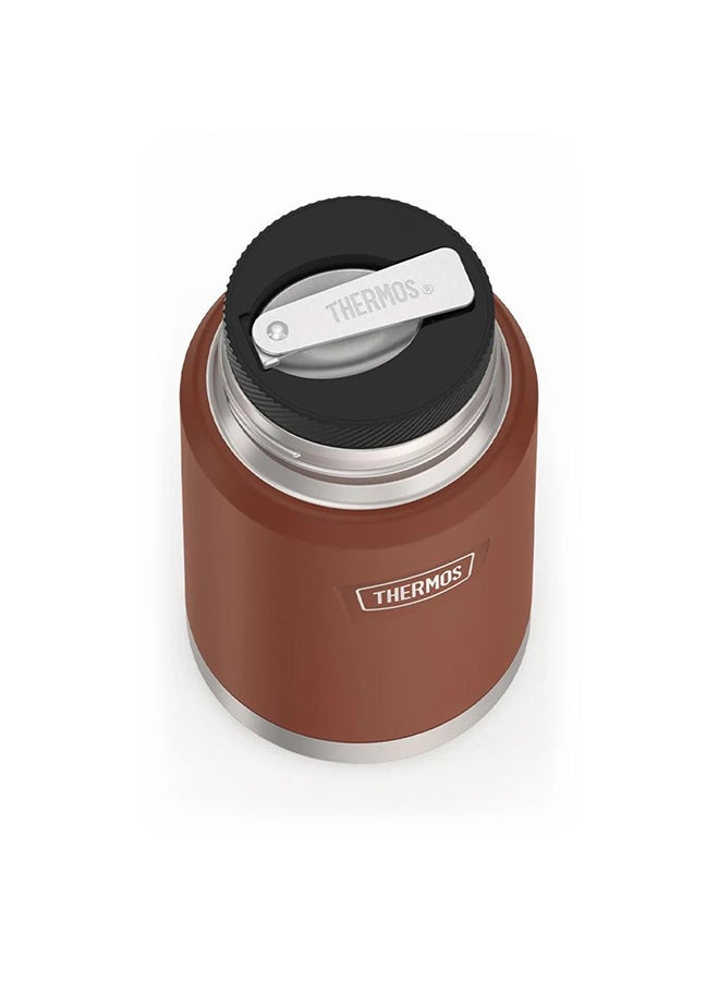 Thermos Icon Stainless Steel Vacuum Insulated Saddle Jar 710Ml, Is3012Sd, Soup Jar, Food Storage Container, Thermal Flask For Travel, Food Jar, Lunch Box