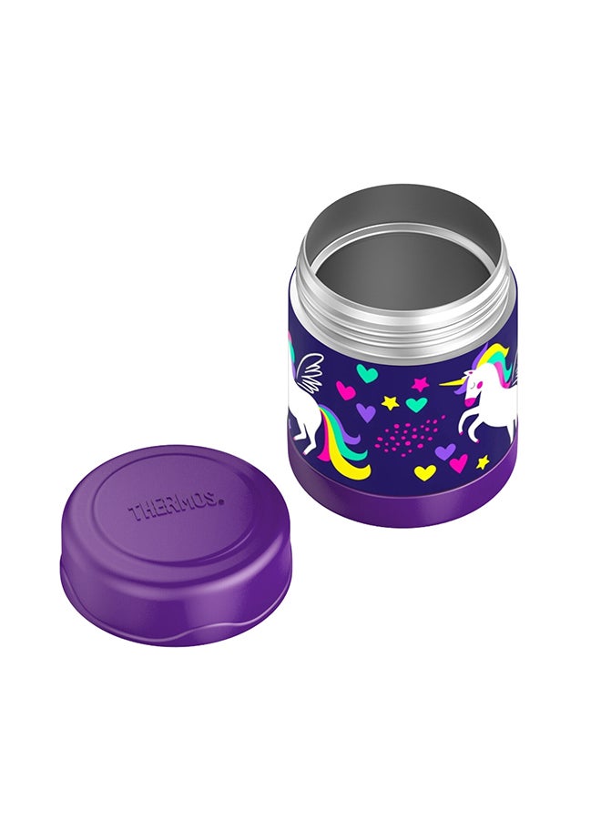 Thermos Funtainer Stainless Steel Kids Unicorn Jar 290Ml, F30024Ugw, Insulated Food Jar, Lunch Box , Storage Container, Thermal Flask For Travel