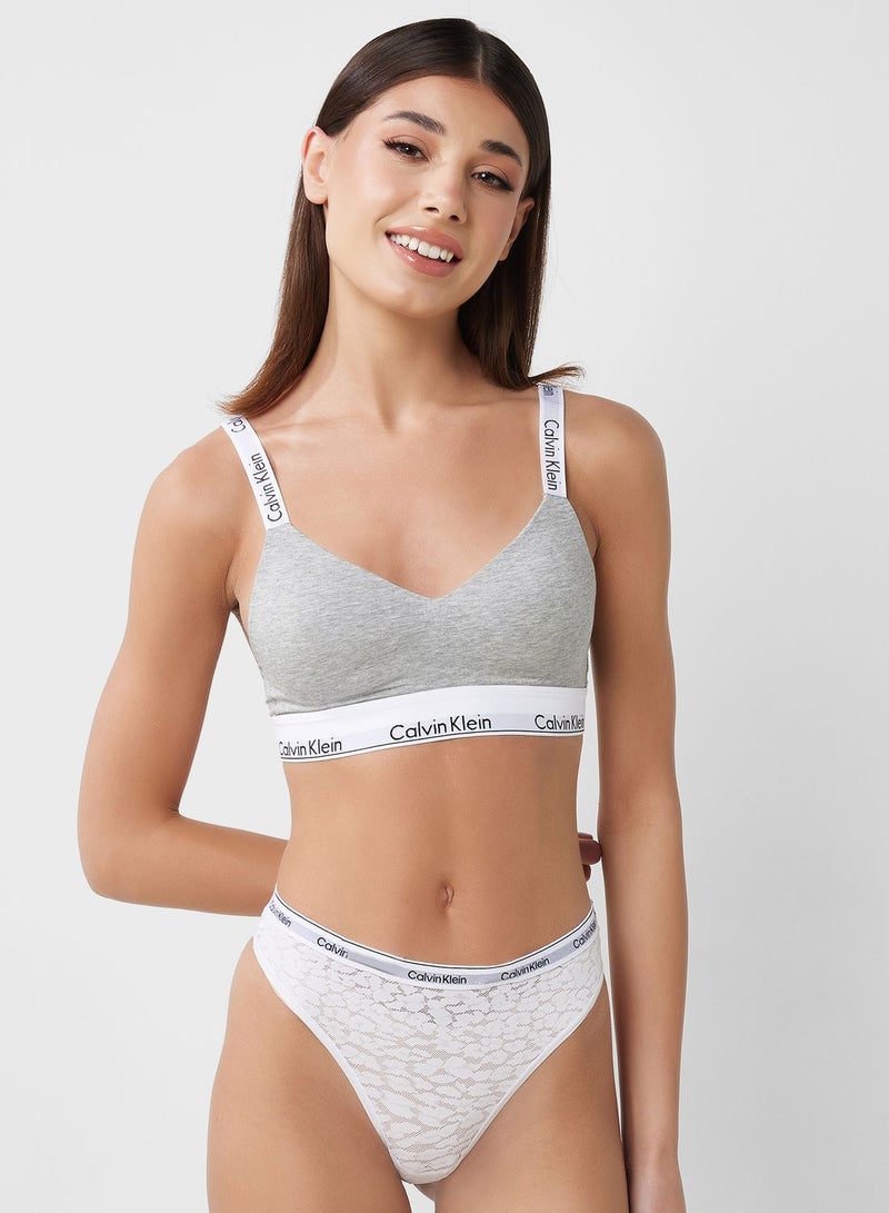 Logo Strap Bra