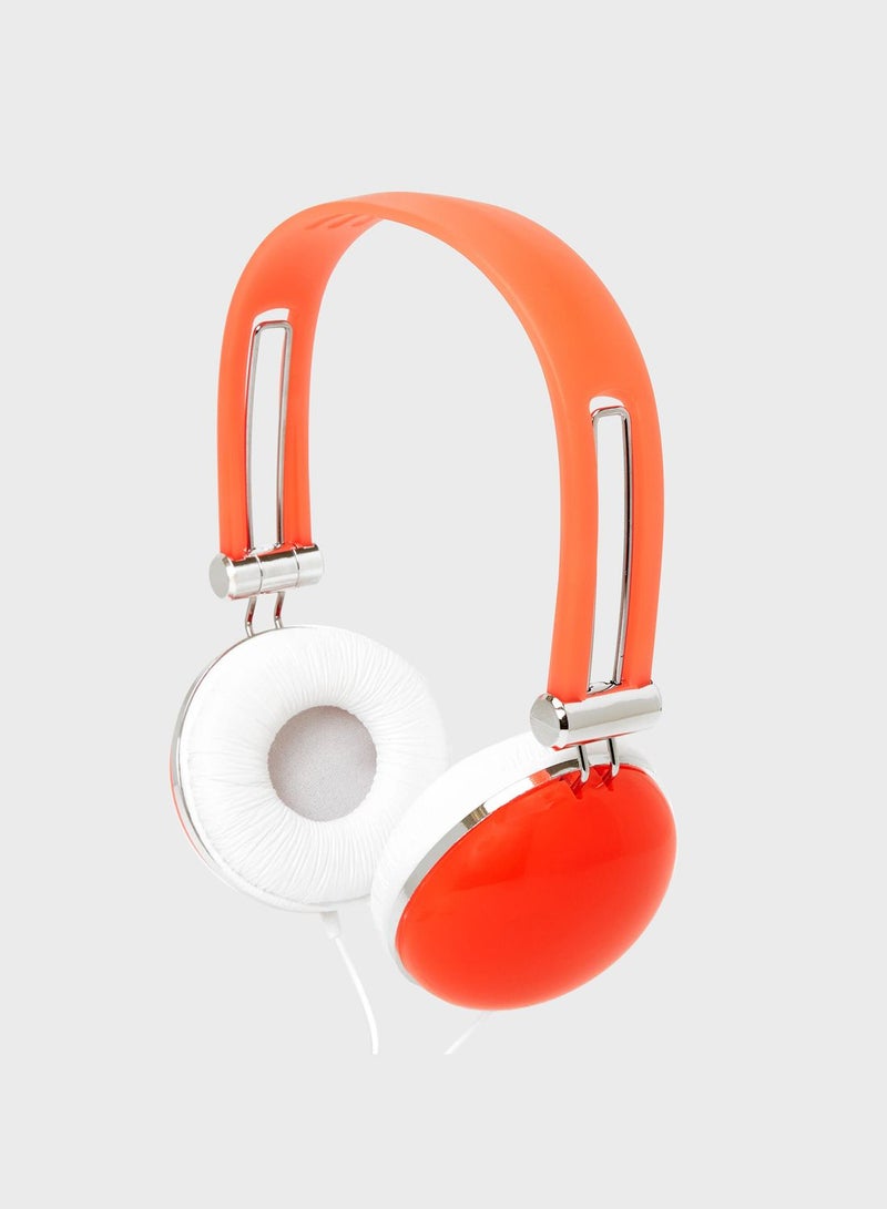 Red Matte Headphones