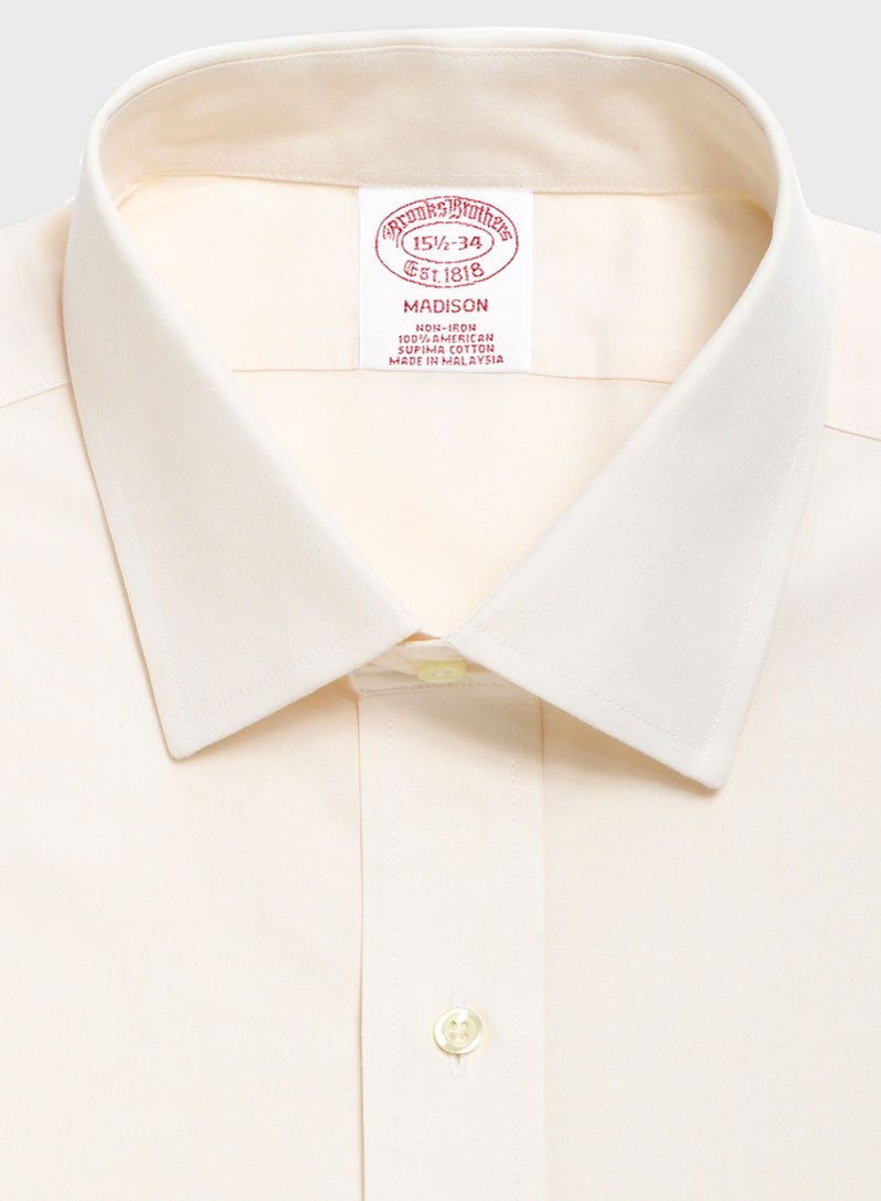 Regular Fit Spread Collar Shirt