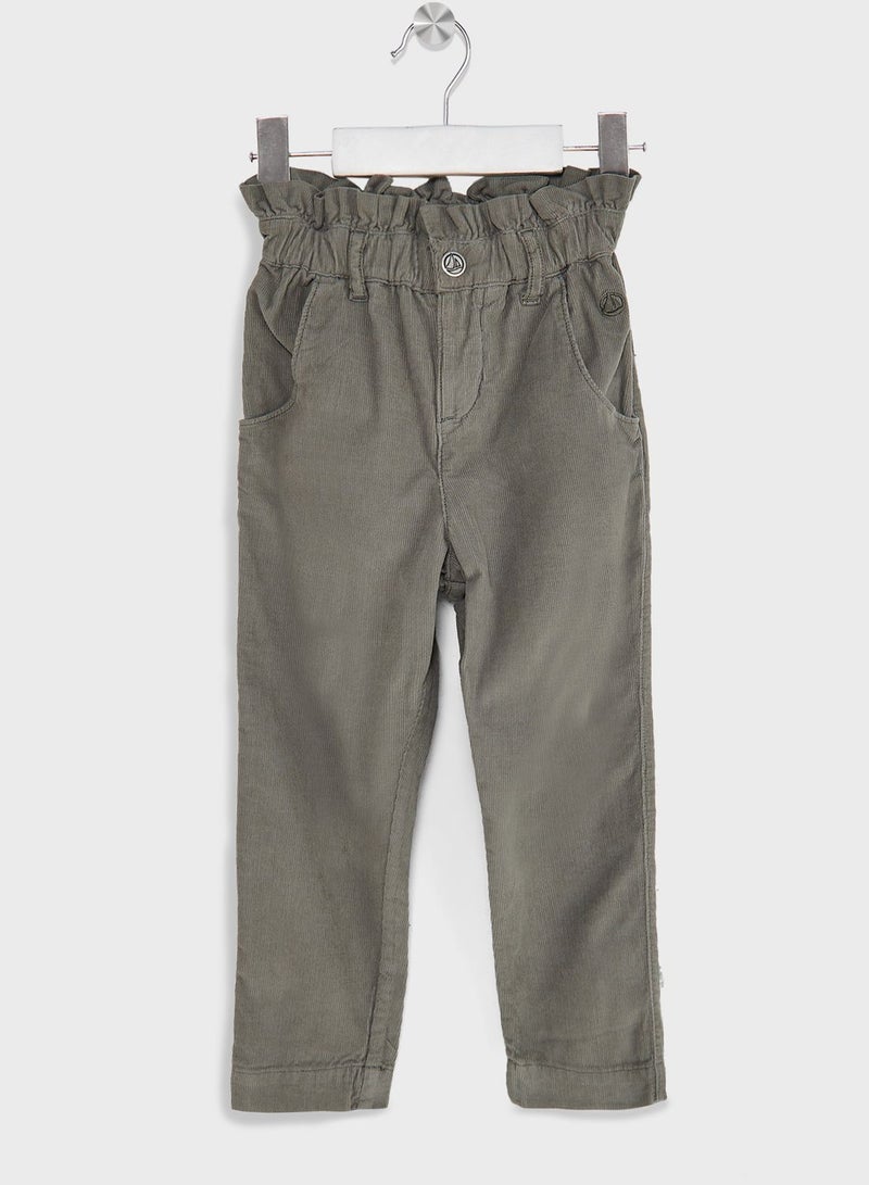 Kids Straight Fit Trousers