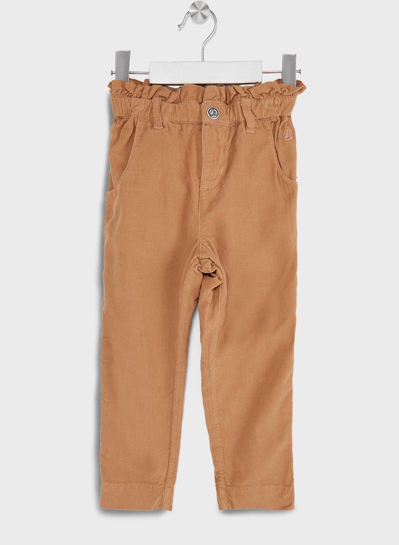 Kids Straight Fit Trousers