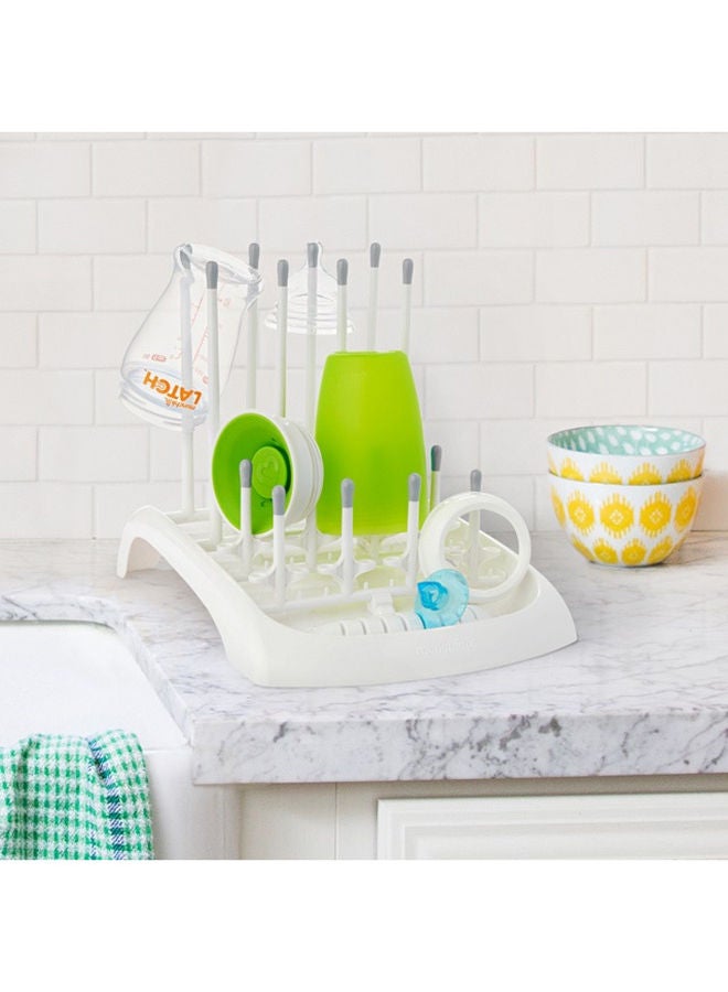 Deluxe Folding Bottle Drying Rack