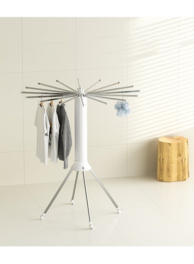 Tripod Clothes Drying Rack Foldable Portable Space Saving Cylinder Laundry Stand for Indoor Outdoor Tripod Clothes Drying Rack