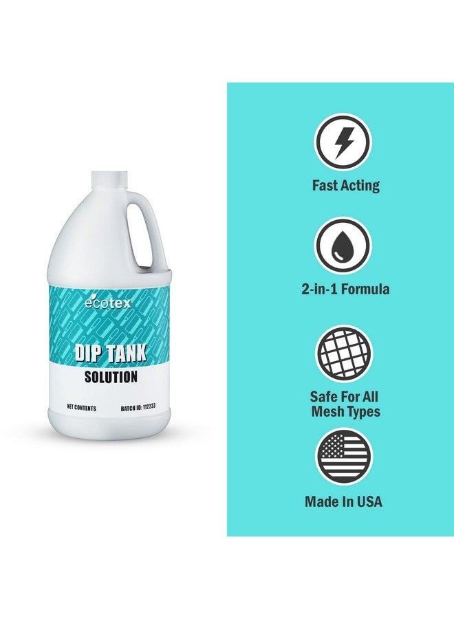 Ecotexdip Tank Solution 2 In 1 Emulsion Remover And Ink Remover For Screen Printing Take The Hard Work Out Of Reclaiming Your Screen Printing Screens With Our Dip Tank Solution.