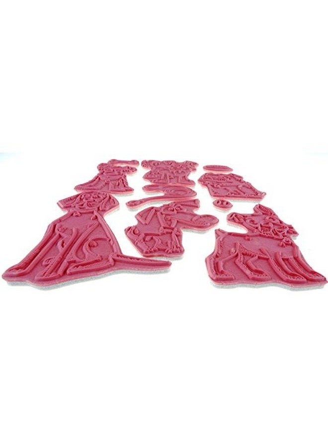 Cms Set Stampersa Cling Stamp Tholtz Crazy Dogs 24.6 X 18.9 X 0.5 Cm Multicolour