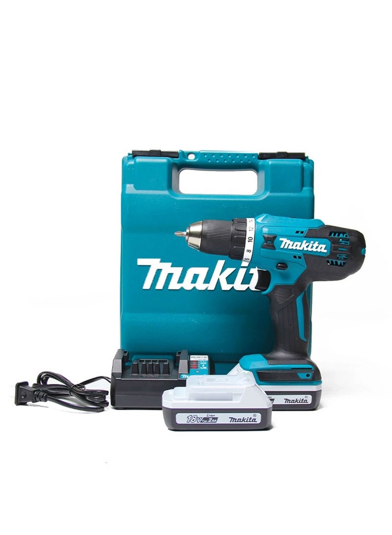 Makita DF488DW 18V Cordless Hammer Driver Drill with Reversing Switch