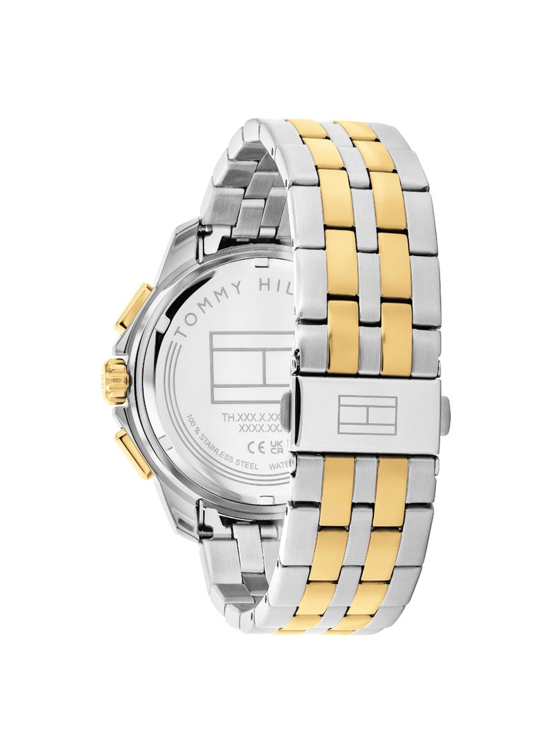 Round Analog Men's Grey Case Watch - 1710621