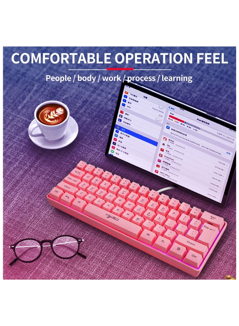 4-In-1 Gaming Keyboard And Mouse Combo Set- wired