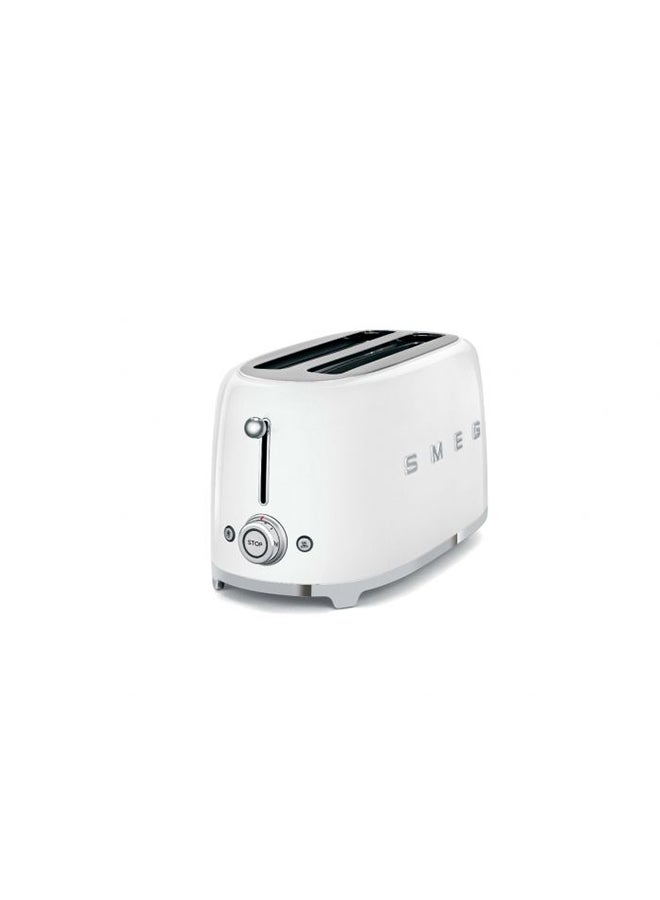 50's Retro Style 4 Slice Toaster 1500 W TSF02WHUK White