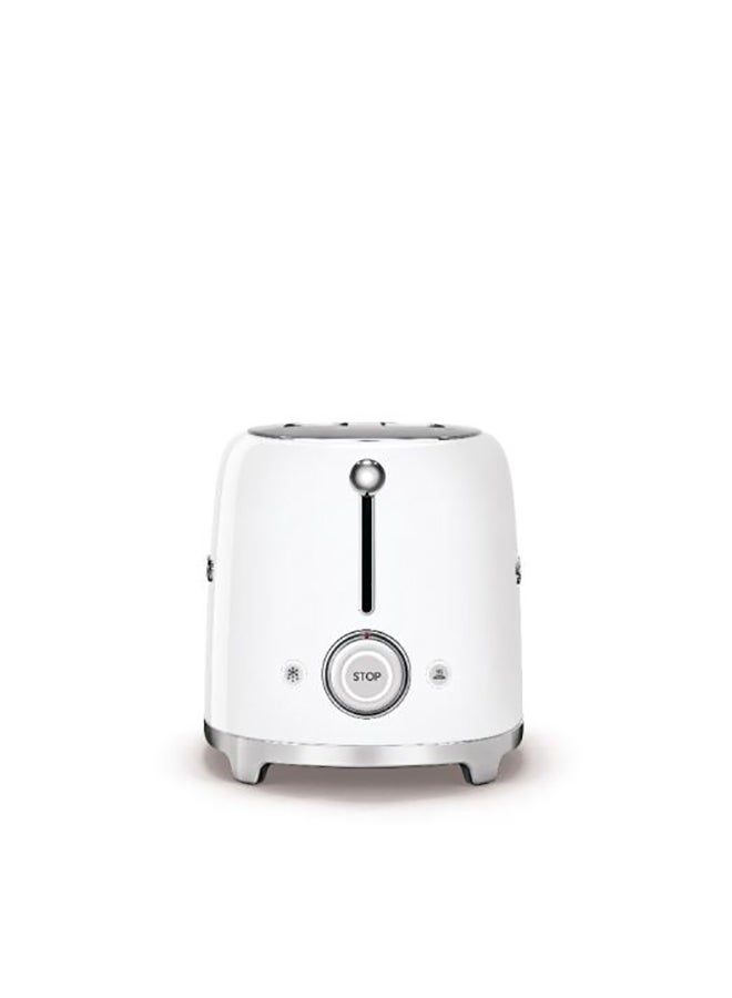 50's Retro Style 4 Slice Toaster 1500 W TSF02WHUK White