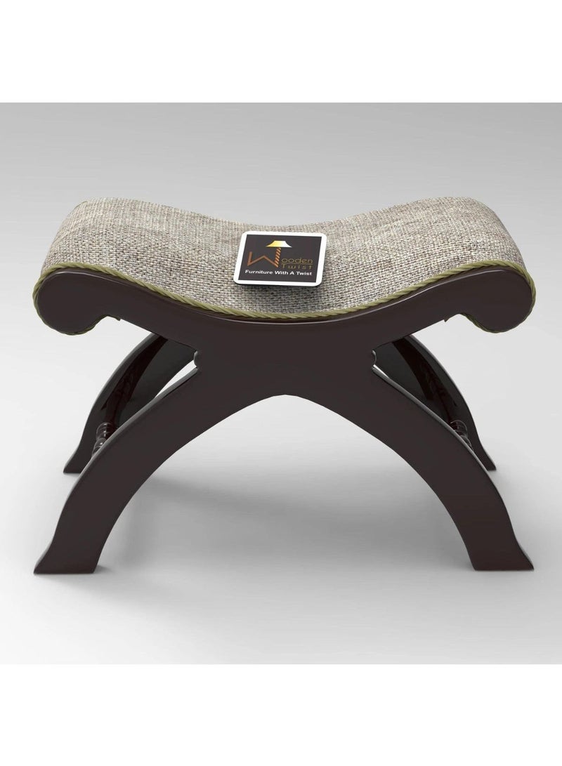 Wooden Stool Chair with Cushion