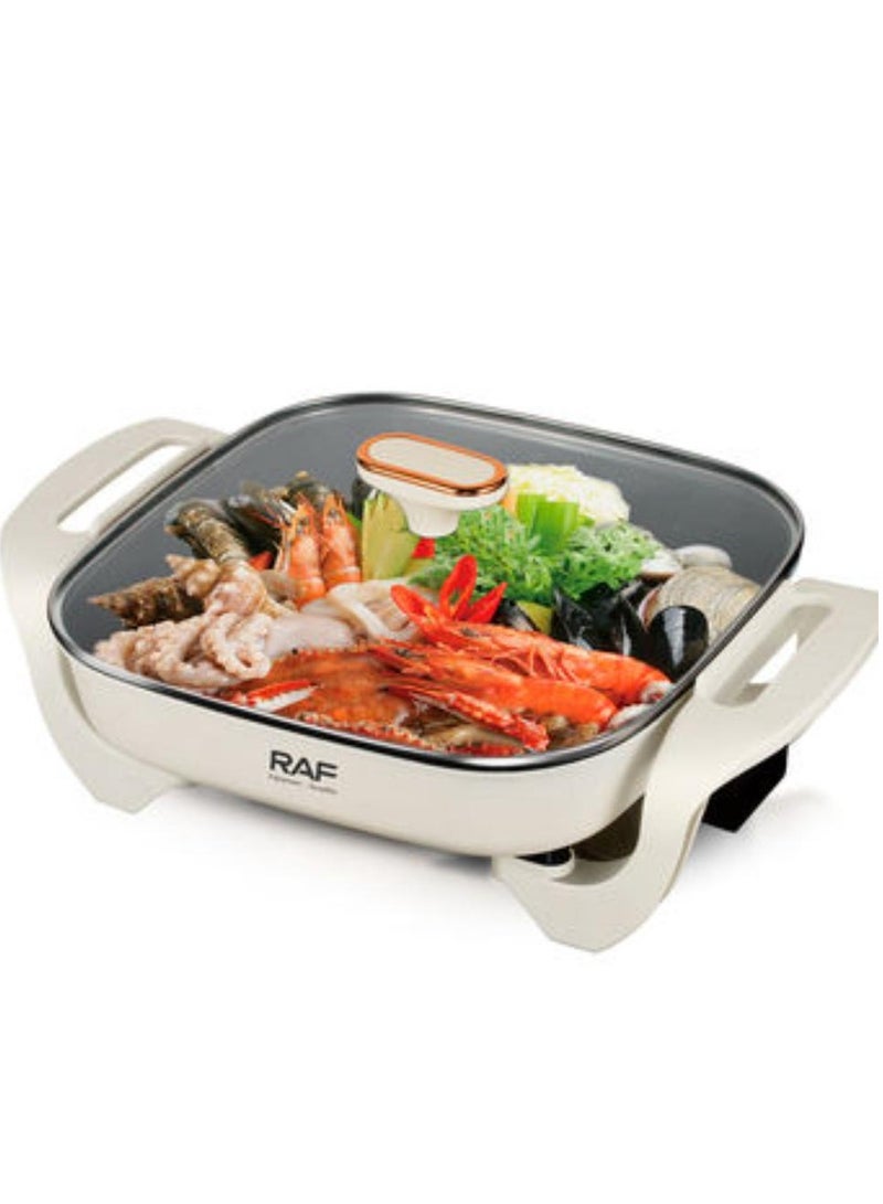 Non-stick coating Electric Hot Pot Electric Cooking Pot 1200W 5L