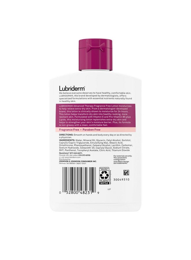 Advanced Therapy Lotion Fragrancefree 6 Fl. Oz (Pack Of 4)