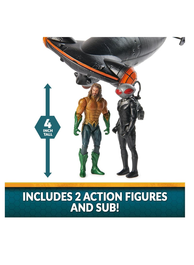 Aquaman vs Black Manta Battle Action Figure