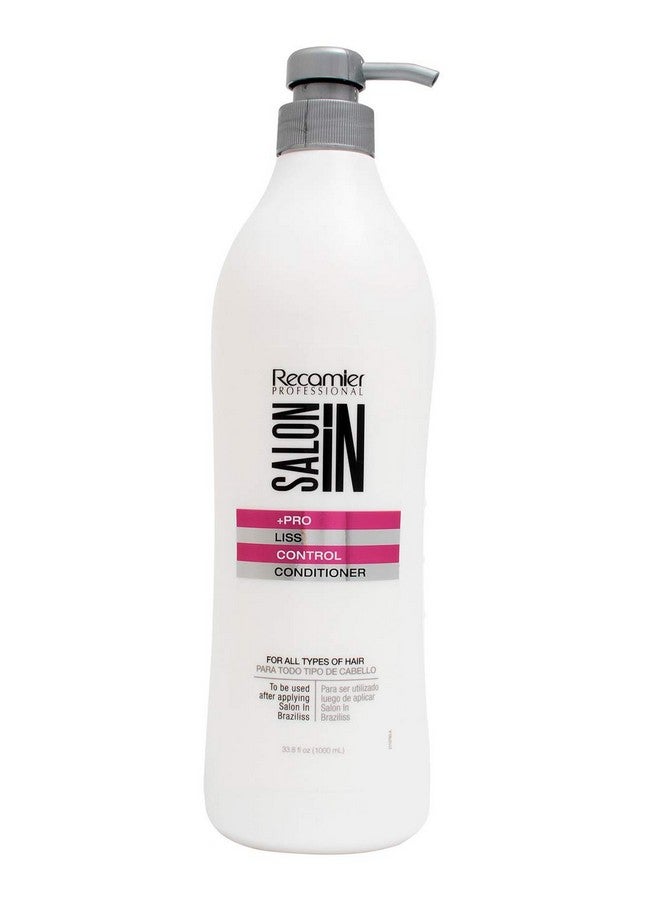 Recamier Salonin Perfect For Braziliss After Care Liss Control Conditioner | Rinse Protege Contra La Humeda De Un Cabello Alisado Acondicionador 33.8 Ounces 1000 Mililiters