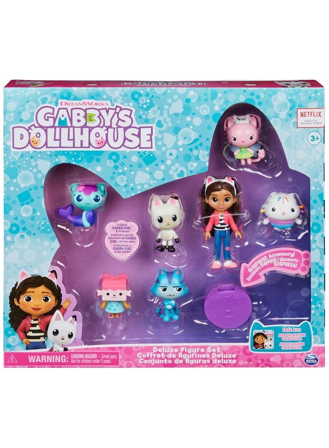 Deluxe Figure Gift Set With 7 Toy Figures And Surprise Accessory Kids Toys For Ages 3 And Up