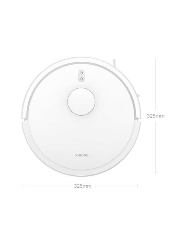 Mi Robot Vacuum S20 | LDS Laser Navigation Zigzag and Y-shaped Cleaning | 5000Pa Suction Fan Blower | Controlled via Mi Home App 400 ml 45 W S20 White