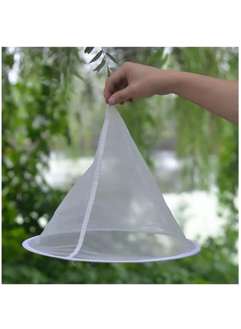 5 Pieces Bee Honey Extraction Tool Ultra-Fine Mesh Strainer Bag For Kitchen Nylon Mesh Filter For 5 Gal Bucket