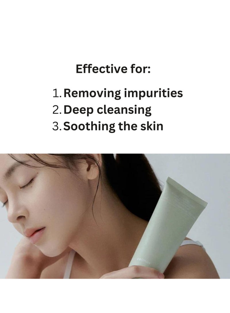 celimax Ji Woo Gae Baking Soda Deep Pore Foam Cleansing, Korean Facial Cleanser, Korean Face Wash, Deep Cleansing, Pore Minimizing, Gentle Exfoliation, 150ml