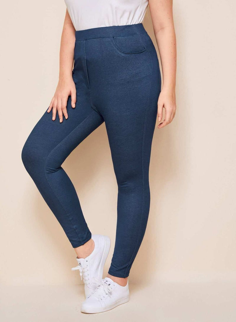 Plus High-Rise Jeggings