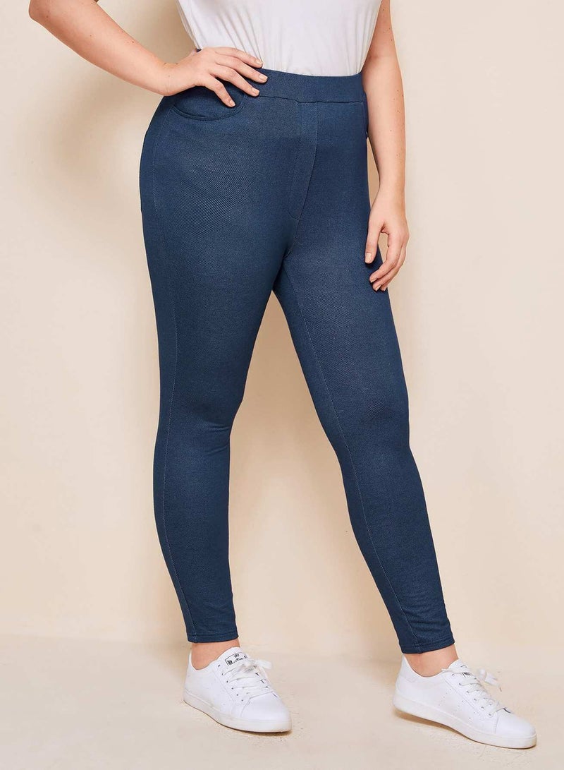 Plus High-Rise Jeggings