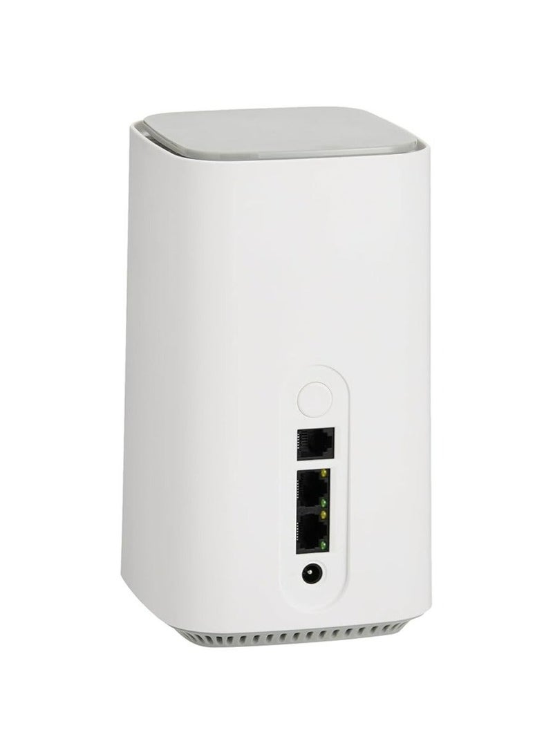 DWR 2000M 5G AX1800 router with 4 x Gigabit LAN ports, 1 x Gigabit WAN port, 1 x FXS port, 1 x USB 3.0 White