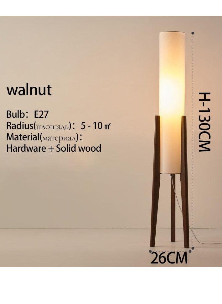 Illuminate Modernize Decorative Lamp with Wooden Stand and Soft Fabric Shade