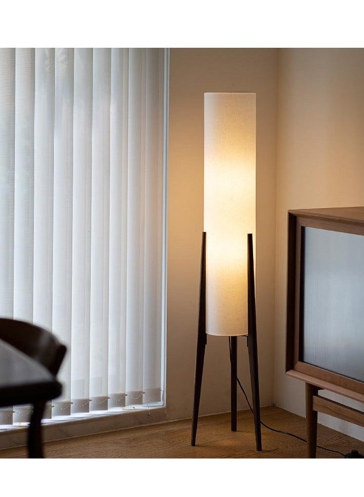 Illuminate Modernize Decorative Lamp with Wooden Stand and Soft Fabric Shade