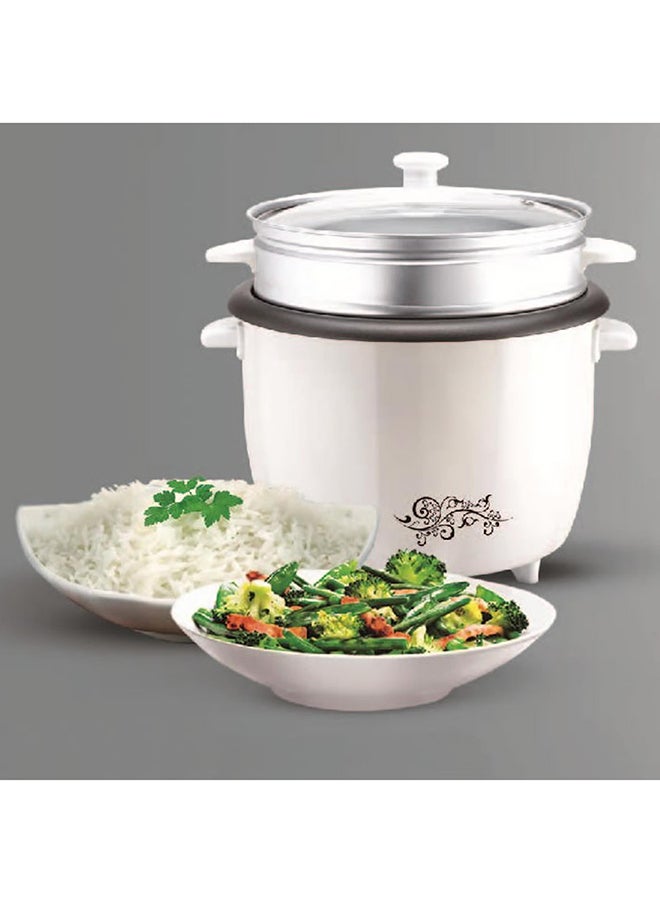 Rice Cooker With Steamer 1.8 L 400.0 W RC-169 White