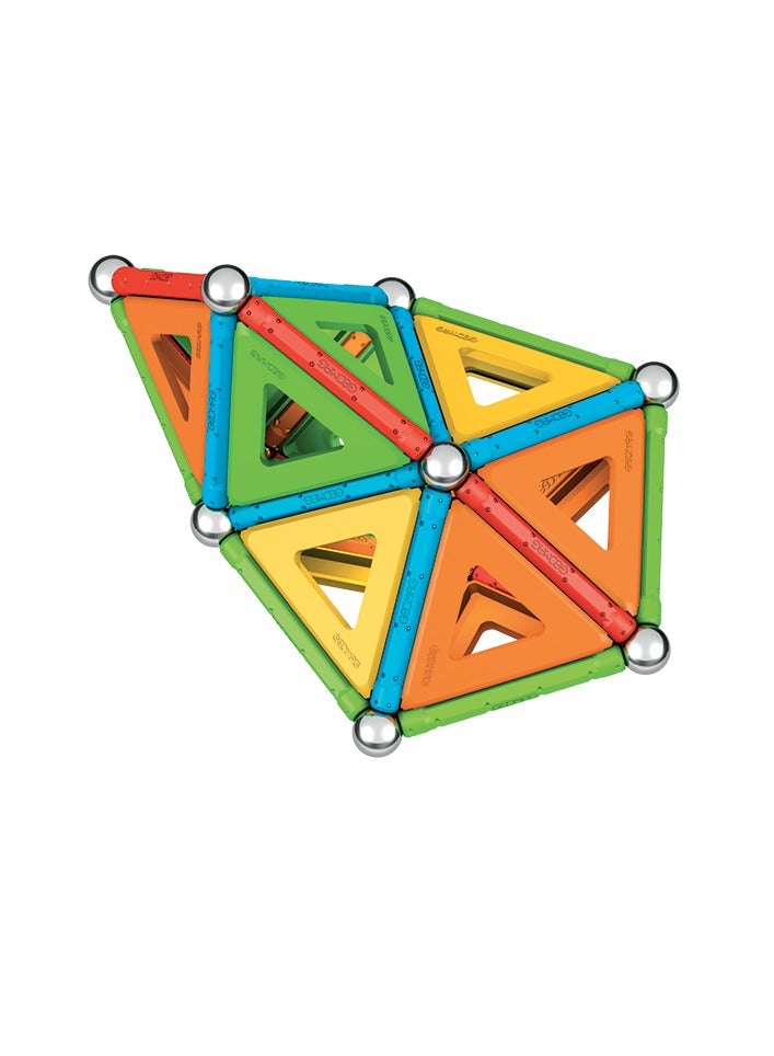 Geomag Supercolor Panels | Magnetic Sticks with Metal Balls and Multicolor Panels| 100% Recycled Plastic 78 Pcs | Ages 5++
