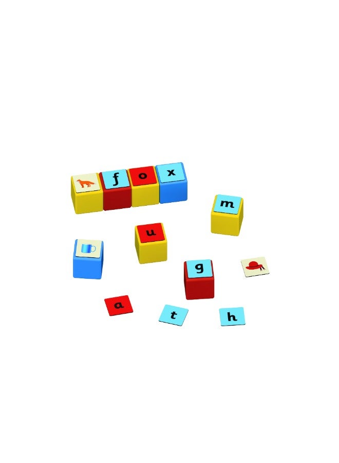 Geomag Magicube Math Building Recycled Clips, STEM & Educational Magnet Toys, Made in Switzerland, 100% Recycled Plastic, Open Ended Toys, Contruction Toys, 3Y+, 61pcs