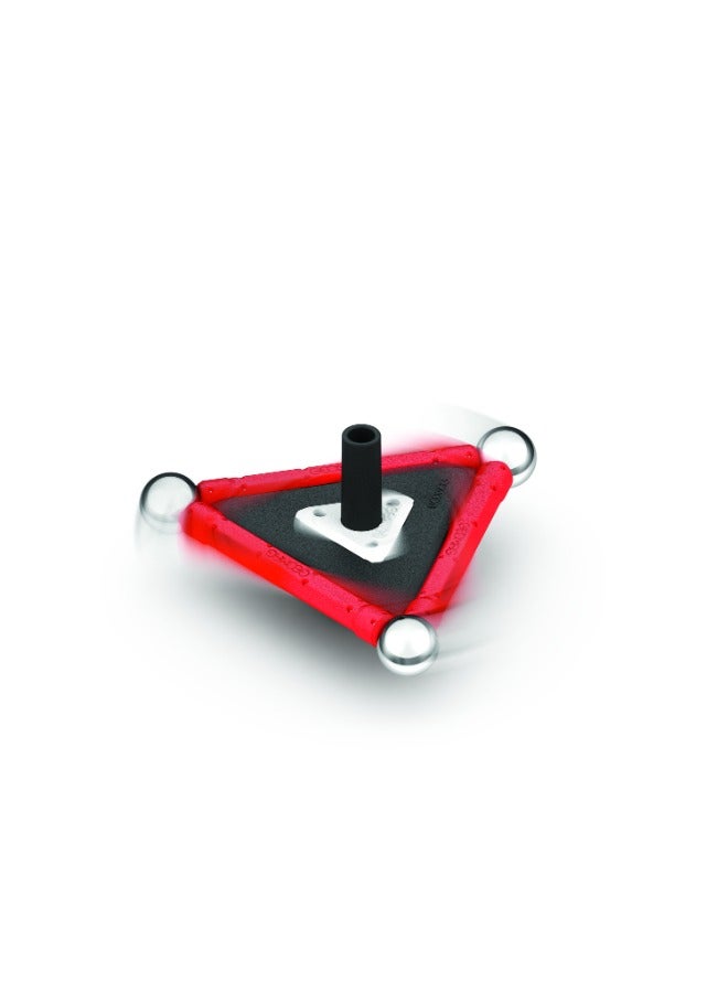Geomag E-motion STEM & Educational Magnet Toys, Made in Switzerland, 100% Recycled Plastic, Open Ended Toys, Contruction Toys, 5Y+, 32 pcs