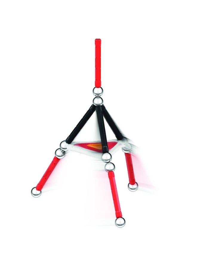 Geomag E-motion STEM & Educational Magnet Toys, Made in Switzerland, 100% Recycled Plastic, Open Ended Toys, Contruction Toys, 5Y+, 32 pcs