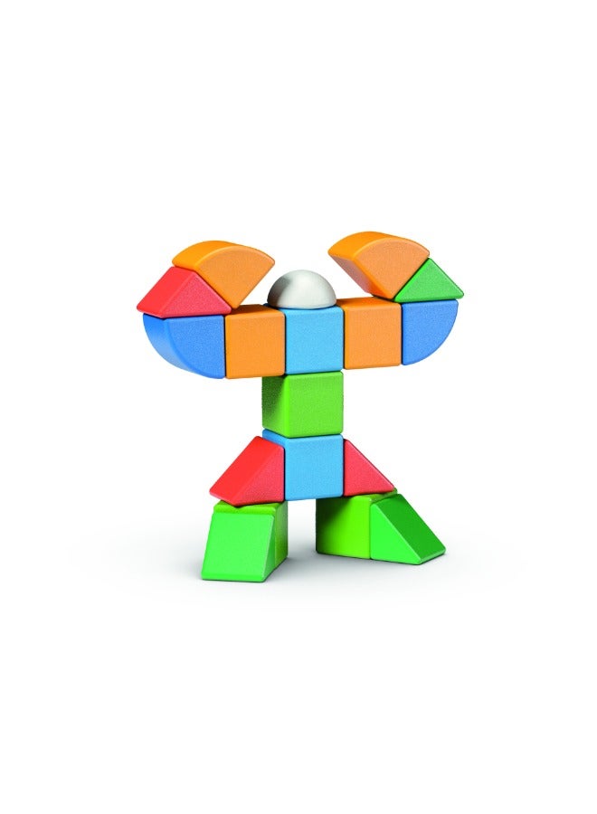 Geomag Magicube 4 Shapes Recycled Little World STEM Toy 25 Pcs